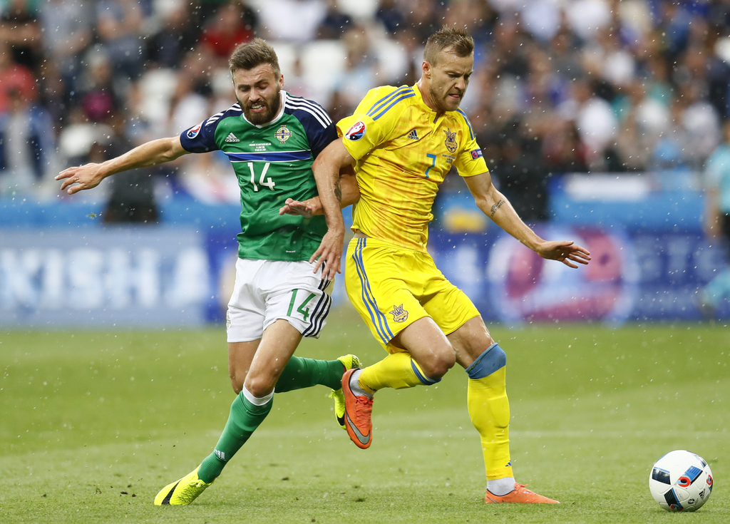 爱尔兰队在友谊赛中逆转乌克兰