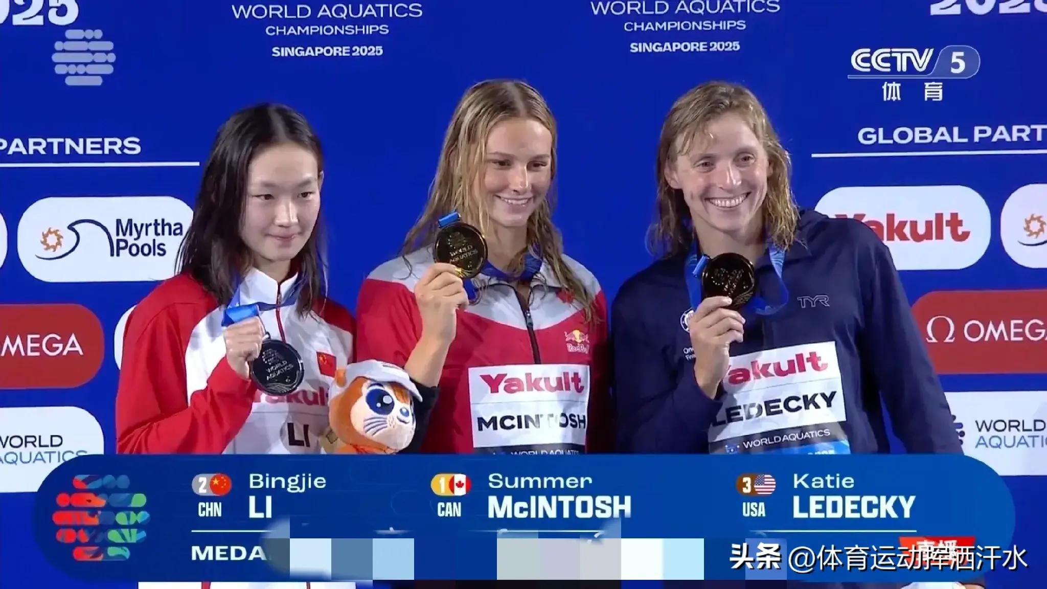 日本女子游泳选手刷新世界纪录，夺冠夺冠